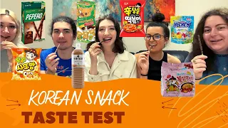 Pat Supermarket Korean Snack Taste Test!!!