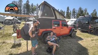 2016 Jeep Wrangler Camper Conversion – A Couples Tiny Home – JEEP OVERLAND WALK THROUGH