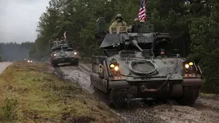 NATO-Latvia, Iron Spear: Bradley versus Warrior, mass-live-fire