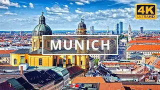 Munich, Germany 🇩🇪 | 4K Drone Footage (With Subtitles)
