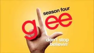 Don't Stop Believin' (Rachel Solo Audition Version) - Glee [HD Full Studio]