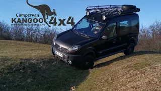 Campervan Kangoo 4x4 TEREPSZEMLE 2024