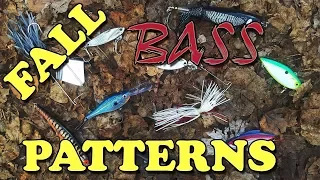 Finding a Working Fall Transition Pattern for Largemouth Bass