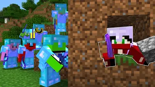 Minecraft Survivalist VS 6 Hitmen