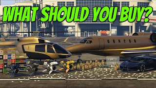 You Made $10,000,000 in GTA 5...10 Things You Should Consider Buying!