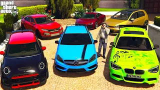 GTA 5 - Stealing Luxury Hatchback (Smallest) cars with Michael! (GTA 5 Supercars #37)