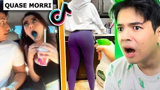 PEGADINHAS DO TIKTOK QUE FORAM LONGE DEMAIS