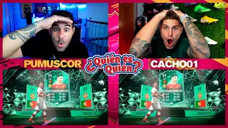 QUIEN ES QUIEN ARCOIRIS DISCARD Y SALE CRISTIANO RONALDO 99 !!!! VS CACHO