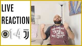 Imprecazioni miste a gioia || SPEZIA JUVENTUS 1-4  [LIVE REACTION]