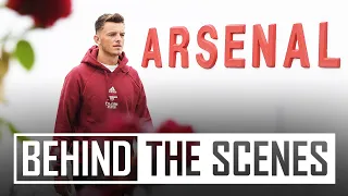 Ben White's first day at Arsenal | Behind the scenes on signing day