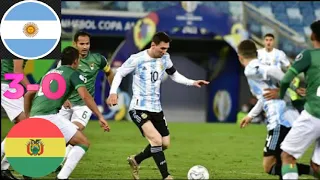 Highlights || Argentina VS Bolivia || Goals 3-0 || All Goals Highlights - 2023 || RK Shares Sports