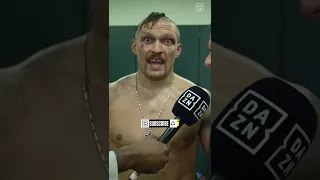 OLEKSANDR USYK CALLS OUT TYSON FURY 👀 #shorts