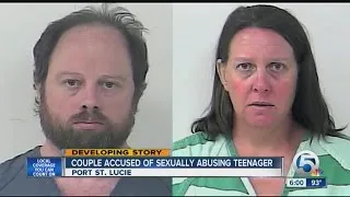 Couple accused of abusing teen for 5 years