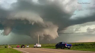 Videos: Damaging Oklahoma storms