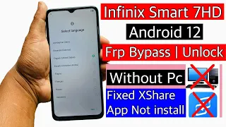 Infinix Smart 7Hd Frp Bypass App Not install Solution | Frp bypass Infinix Smart 7hd without pc