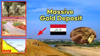 Massive Gold Deposits Found under Euphrates River Drying Up. Gold Prophecy is true