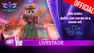 Buồn Làm Chi Em Ơi - Dang Dở gây xao xuyến của nàng Cú | The Masked Singer Vietnam 2023 [LiveStage]