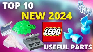 Top Ten Most USEFUL New LEGO Parts! January 2024