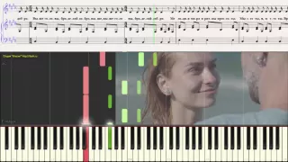 SunSay - Выше головы (Ноты и Видеоурок для фортепиано) (piano cover)