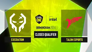 Dota2 - Execration vs Talon Esports - Game 2 - ESL One Birmingham 2024 - CQ - SEA