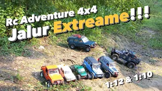 Keseruan Mabar Jalur Extreame Bersama Mini Adventure Rc Solo