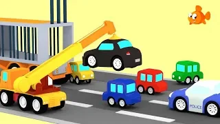 POLICE CAR CHASE! 🔴🔵 Cartoon Cars - Cartoon Animation Cartoons for children