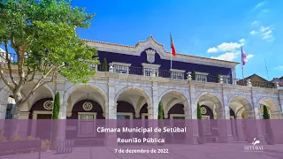 Assembleia Municipal de Setúbal - Sessão Ordinária de 16 de dezembro de 2022