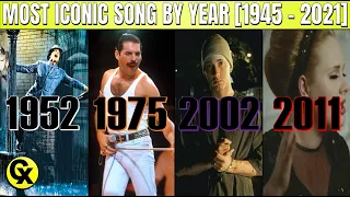 Most Iconic Song by Year [1945 - 2022]