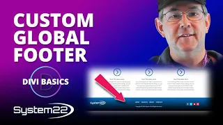 How To Create A Custom Global Footer With The Divi Theme 👍👍👍