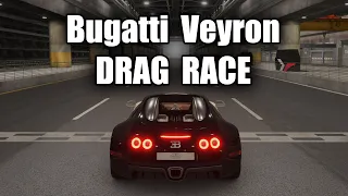 Gran Turismo 7: Bugatti Veyron Drag Race