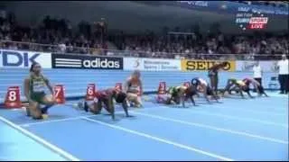 60m Women Final - Shelly-Ann Fraser-Pryce - Sopot 2014