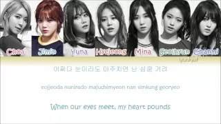 AOA - Heart Attack  (심쿵해) (Color Coded Han|Rom|Eng Lyrics)