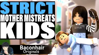 Strict Mother Mistreats Kids, What Happens Next Is SHOCKING | Brookhaven Movie Roblox