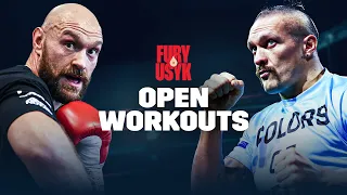 LIVE: Tyson Fury vs Oleksandr Usyk | Open Workout | Ring of Fire | DAZN