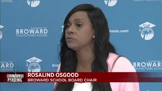 Broward school board chair supports face mask mandate; final decision pending