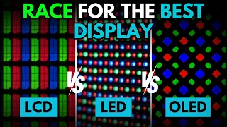 LCDs vs LEDs vs OLEDs | Who is Winning the Billion Dollar Race For The Best Display? #led #lcd #oled