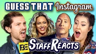 GUESS THAT CELEBRITY INSTAGRAM CHALLENGE! (ft. FBE Staff)