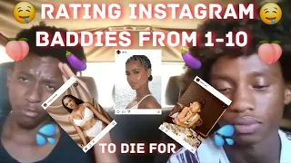 Rating Instagram Baddies From 1-10 With My Boii.(Must Watch).