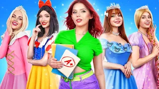 ¡Princesas de Disney en la Vida Real! Llegué a la Escuela de Princesas