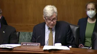 Chairman Whitehouse Delivers Opening Remarks in a Courts Subcommittee Hearing on Judicial Ethics