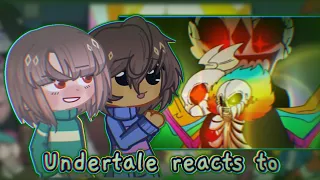 Undertale reacts to Seraphim vs Ultra