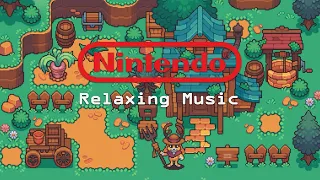 nintendo relaxing video game music for studying / sleep / work ( w/ farm ambience )