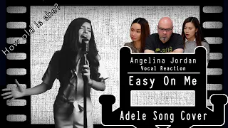 Angelina Jordan Reaction Easy On Me (Adele Song Cover) - Vocal Reacts