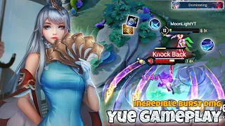 Yue Mid Lane Pro Gameplay | Best DPS Champ | Arena of Valor Liên Quân mobile CoT