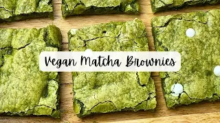 Vegan Matcha Brownies