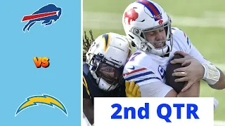 Buffalo Bills vs. Los Angeles Chargers Full Highlights 2nd QTR | NFL Week 16, 2023