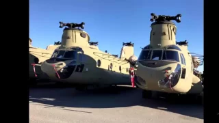 ©Ударные вертолеты AH 64 Apache Военные новости США отправляют в Европу