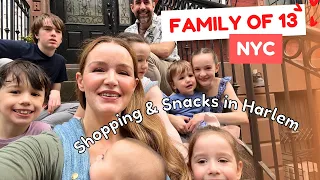 Family of 13 NYC ❤️🗽 Old Navy Haul * Dave's Hot Chicken & Pearl plays in the Klein Competition!