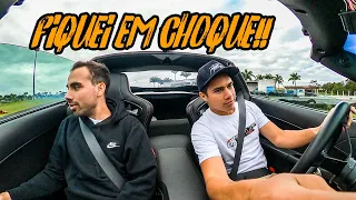 DEIXEI O @PilotoDiegoHiga DIRIGIR O MEU CORVETTE PROCHARGER 600CV!!🔥🚀