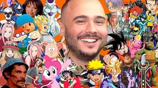 CANTEI COM OS PERSONAGENS DA MINHA INFÂNCIA feat. Seu Madruga, Dona Florinda, Goku...